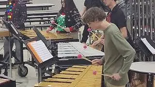 Canyon Band - Percussion Christmas Concert - Christmas Song Mash Up - Dec 15, 2025