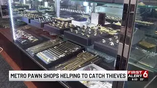 Omaha area pawn shops helping to catch thieves