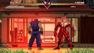 EVIL RYU vs VARNAGE - The most epic fight ever made !