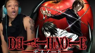 First Time Watching *Death Note* (REACTION)