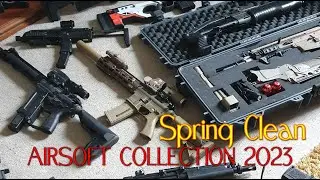 Taking stock of my AIRSOFT COLLECTION in 2023