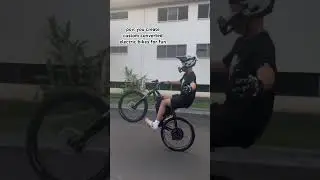 mastered balance points 🫨 #surron #ebike #wheelie #trainedprofessional #talaria #customebike #1of1
