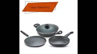BIG BAZAAR | MEMBERS SPECIAL | PRESTIGE GRANITE 3PC BYK COOKWARE SET