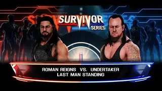 Roman Reigns Vs Undertaker: Survivor Series - Gameplay Video - WWE2k20