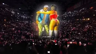 Nicki Minaj brings out 50 Cent|pink Friday 2 tour  ubs Arena queens new York