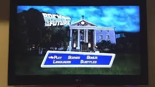 Back To The Future (1985) DVD Menu