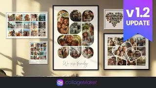 Photo Collage Maker v1.2 – Face Detection, Batch mode, Name Caption | Photoshop Plugin