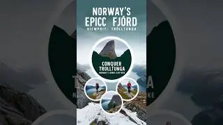 Trolltunga, Norway: A Hiker&rsquo;s Dream with Epic Fjord Views #shorts