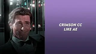crimson cc like @yaniksksks in alight motion | alight motion tutorial