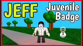 How to get JEFF in BALDI'S BASICS PLAY AS BALDI Roblox [ Juvenile Badge ]