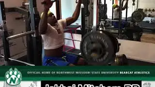 Jakhai Mitchem Personal Best SACS Weight Training