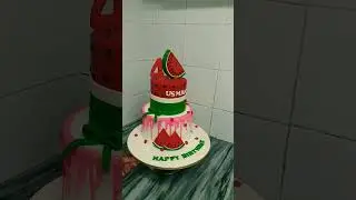 New stylish birthday #viral #cakeidea #foryou #cakedecorat #foryou #delicious #chocolate malt #cake