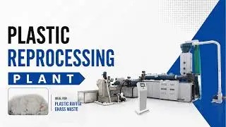 Premium Series Plastic Reprocessing Plant | Vardhman Industries