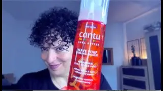 Cantu Wave Whip Curling Mousse - demonstration