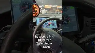 Sick Raspberry Pi display for the K swap megasquirt mr2