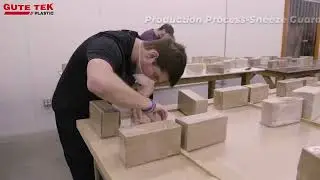 Gute tek plastic plexiglass sneeze guard