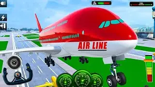 Airplane Pro - Flight Simulator 2025 | Real Plane Takeoff & Landing Gameplay | Android Game