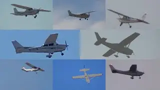 Plane Spotting Compilation: Cessna Mega Compilation