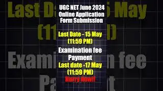 🚨🤯 UGC NET Important Update !! UGC NET Latest Update | UGC NET Form Last Date 2024 #PW #Shorts #NTA