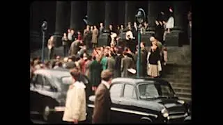 Birmingham and Leeds 50s archive footage