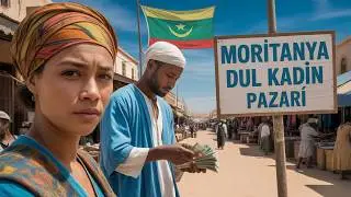 Moritanya&rsquo;da Dul Kadınlar Pazarı! 🇲🇷 D&uuml;nyanın En İlgin&ccedil; Pazarı!