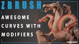 Советы по ZBrush: ПРОСТЫЕ ИЗГИБЫ С ПОМОЩЬЮ ЯКОРЕЙ И СГИБА!!!