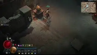 Diablo IV Season 11 Paragon level grind.