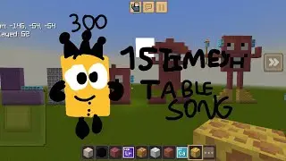 15 times table song numberblocks 