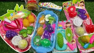 ASMR Unpacking fruit and vegetable toys, brokoli chili grapes and corn #fruit #asmr #toys #vegetable
