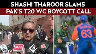 T20 World Cup | Shashi Tharoor Slams Pakistan&rsquo;s T20 World Cup Boycott Call