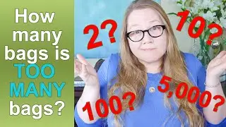 How Many Bags is TOO MANY Bags? Collab with YotaStyle || Autumn Beckman