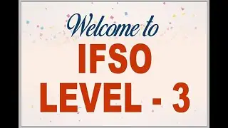 IFSO level - 3 @ Hyderabad Central University.Organised by Spectrum Education Society.AFTER LUNCH
