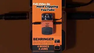 Behringer Super Fuzz #guitarpedals #behringer
