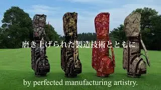 A Golf Bag Woven with Japanese Beauty | The 1,000-Year Legacy of Nishijin-ori