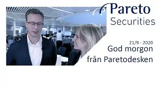 God morgon fr&aring;n Paretodesken 21 september / Implantica noteras och Stillfront f&aring;r h&ouml;jd riktkurs