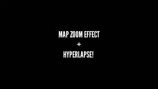 TESTING A MAP ZOOM EFFECT AND HYPERLAPSE||KINEMASTER PRO