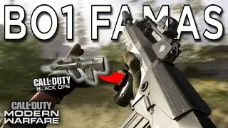 Recreate the Black Ops 1 FAMAS on Modern Warfare 2019 PS5 Gameplay