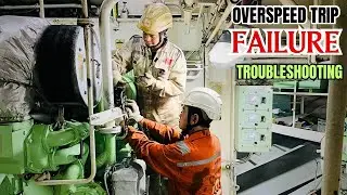[YANMAR] Troubleshooting Overspeed Trip Failure | MOE MYiNT SHEiN | Technical Vlog : 123