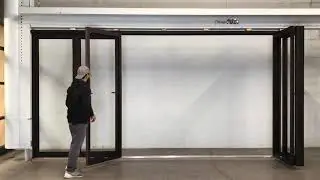 3L3R In-Swing Doors manufactured for Quincy's Potomac Bar & Grille