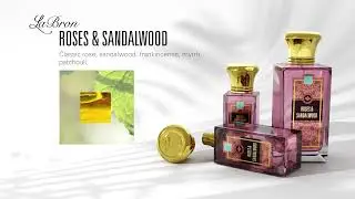 LaBron Perfume Roses and Sandalwood animation