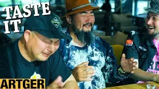 АЗИАТСКИЙ НАПИТОЧНЫЙ ЧЕЛЛЕНДЖ от Nargie с Asia Reggae Friends | Taste It с DJ BO