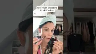 IDIOT PROOF Liquid Liner!! #beautyinfluencer #eyeliner #drugstoremakeup