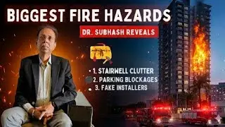 High-Rise Fire Safety: Lessons from Hong Kong Fire & India's Fire Hazards | Dr. Subhash