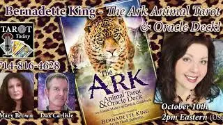 Bernadette King: The Ark Animal Tarot & Oracle Deck!