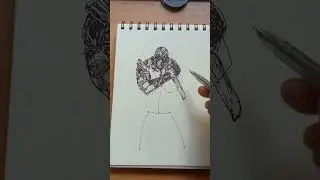 Deadpool stickman drawing #anime
