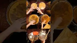 Afro Samba House! Afro-Samba Groove with Conga, Bongo & Timbales 🥳🪘💃 #Shorts