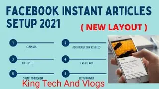 How to setup Facebook Instant Articles For Blogger | Facebook Instant Articles Setup 2021 &radic;