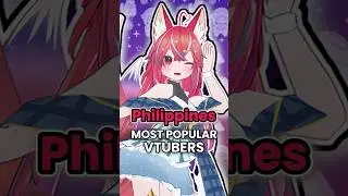 Most Popular Vtubers from Each Country【 Kiichan / Philippines】