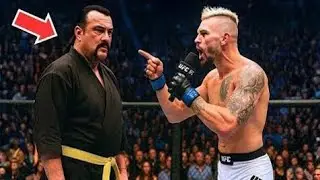 Высокомерный Чемпион UFC Бросил Вызов Стивену Сигалу — И Пожалел Уже После Первого Движения…