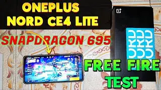 OnePlus Nord CE4 Lite 5G Unboxing With Free Fire Test | OnePlus Nord Ce4 Lite Battery Drain Test &hearts;️😲